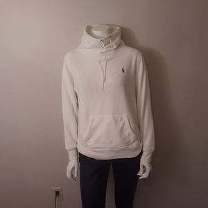 Polo ralph Lauren cowl neck sweater white XS